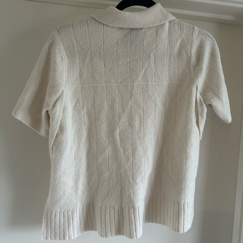 3.1 Phillip Lim Womens Lofty Polo Top - Picture 5 of 13